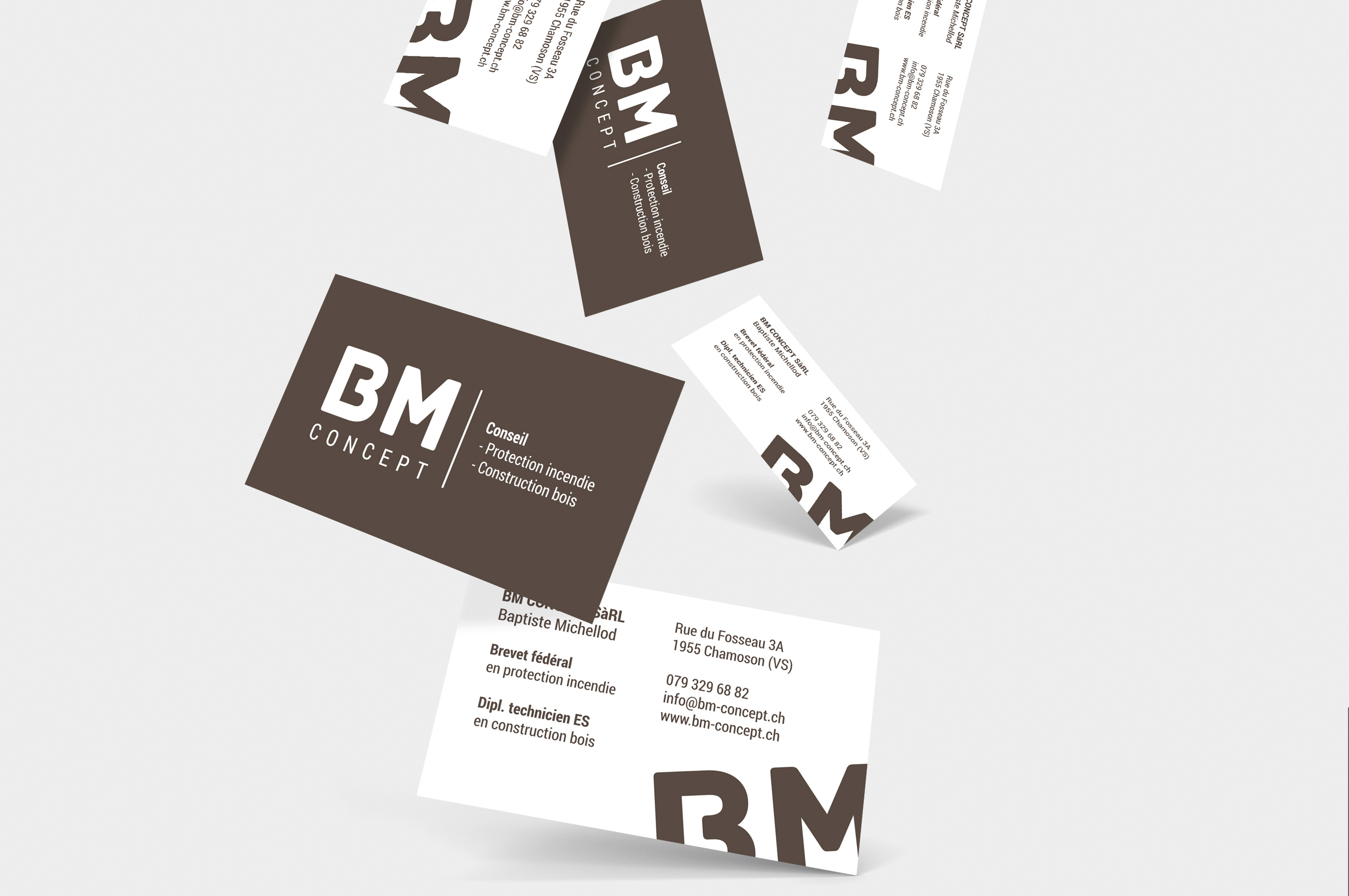 3 BM carte visite